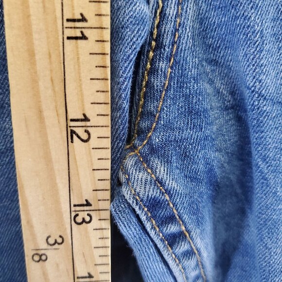 Levis Jeans Mens 40x30 Blue 569 Loose Straight Fit Cotton Denim *Read* - Picture 9 of 14